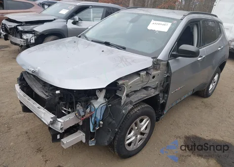 2018 Jeep Compass Sport 4X4 from USA, damaged, VIN 3C4NJDAB9JT284050